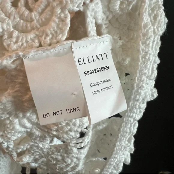 Elliatt Elise Mini Dress in Ivory Size XS NEW! New without tags!